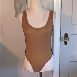 Tan bodysuit